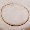 Collana Girocollo Rigida in Acciaio Inossidabile – Elegante e Strutturata