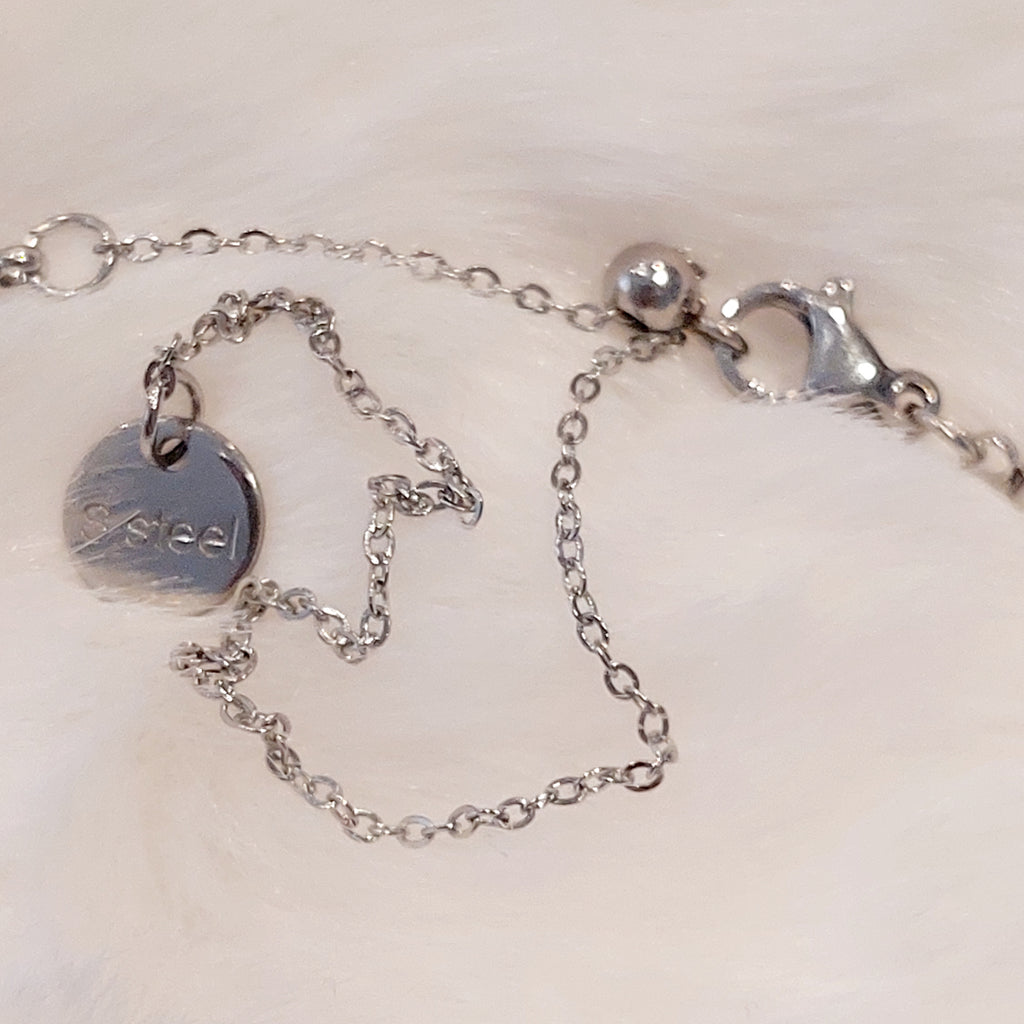 Collana Choker con Strass Scintillanti – Regolabile Argento e Oro