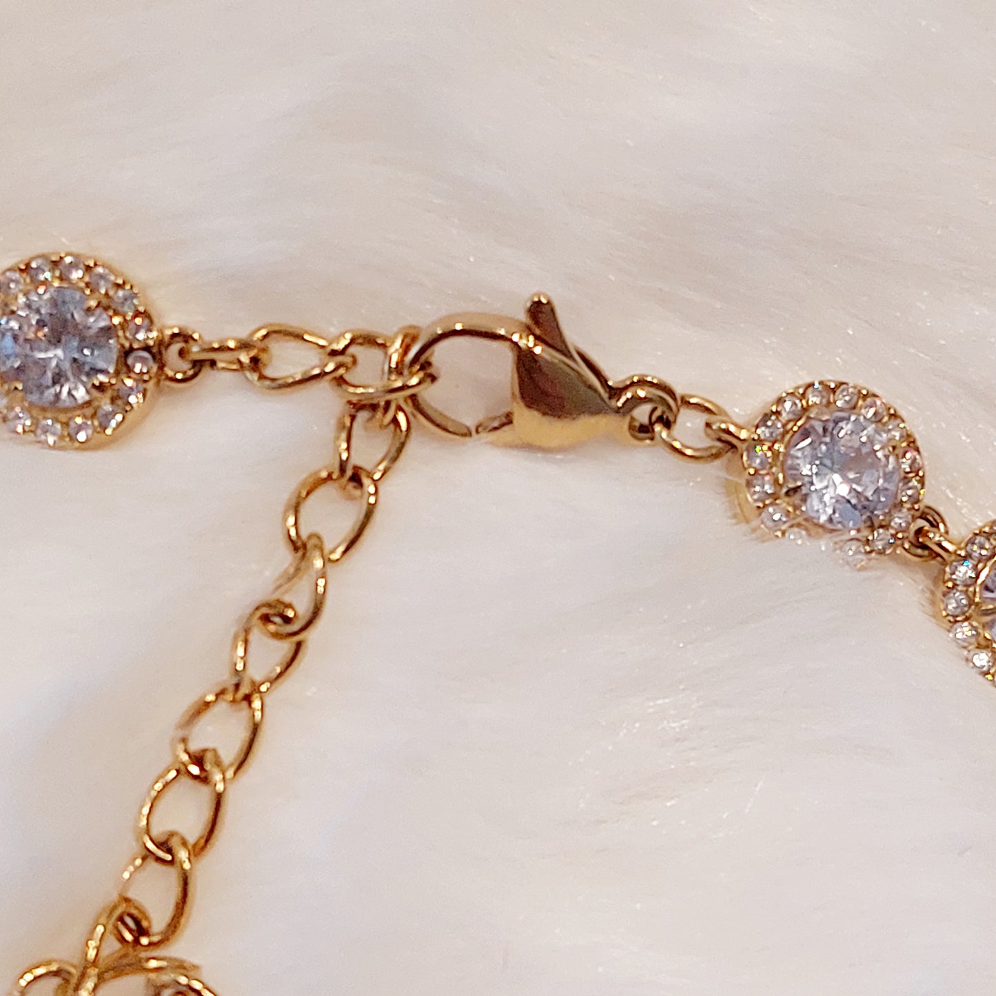 Collana choker e girocollo con strass