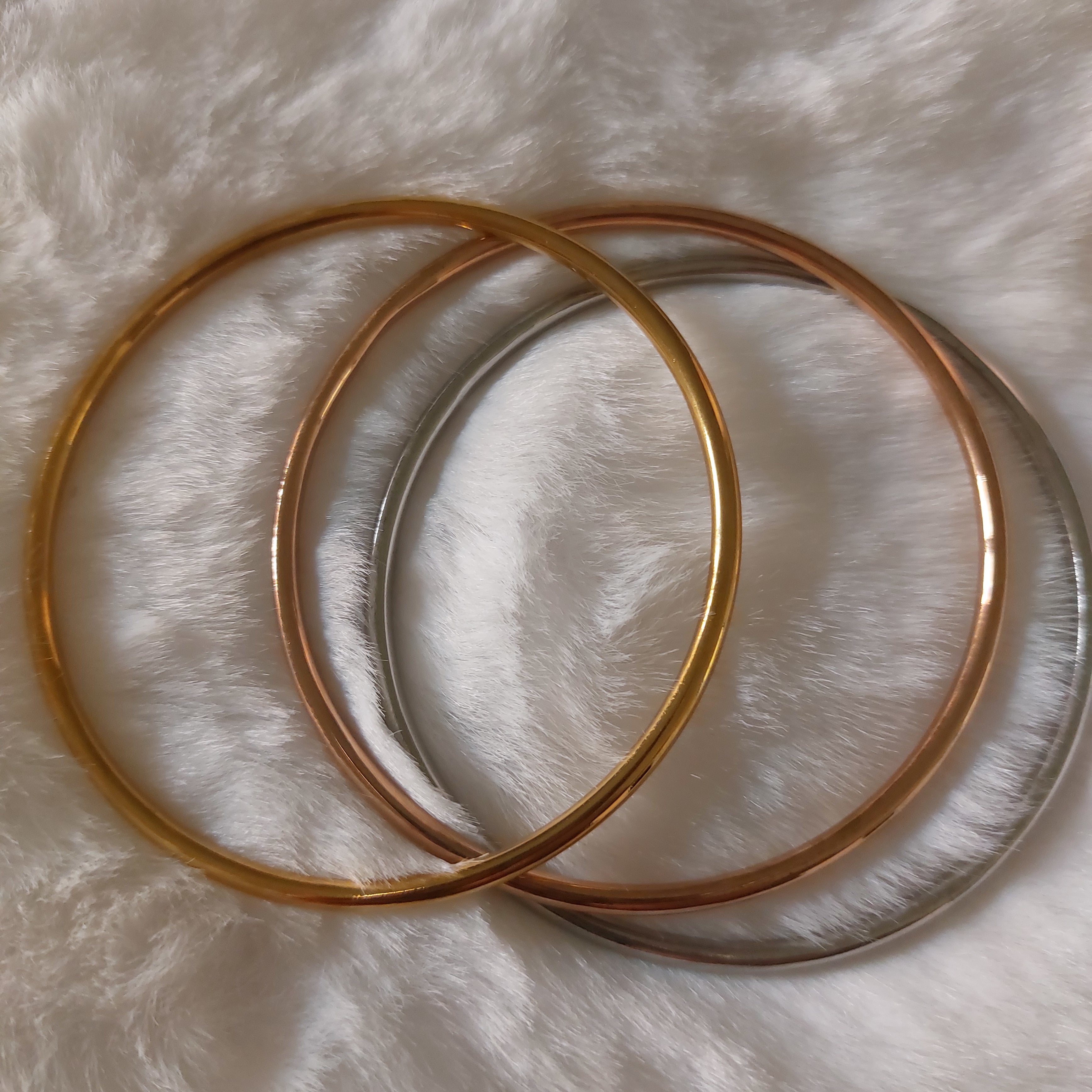 Set Braccialetti in Acciaio Inossidabile – Da Indossare in Stack