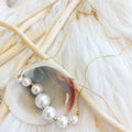 Collana Perle in Acciaio Inossidabile – Gold e Silver