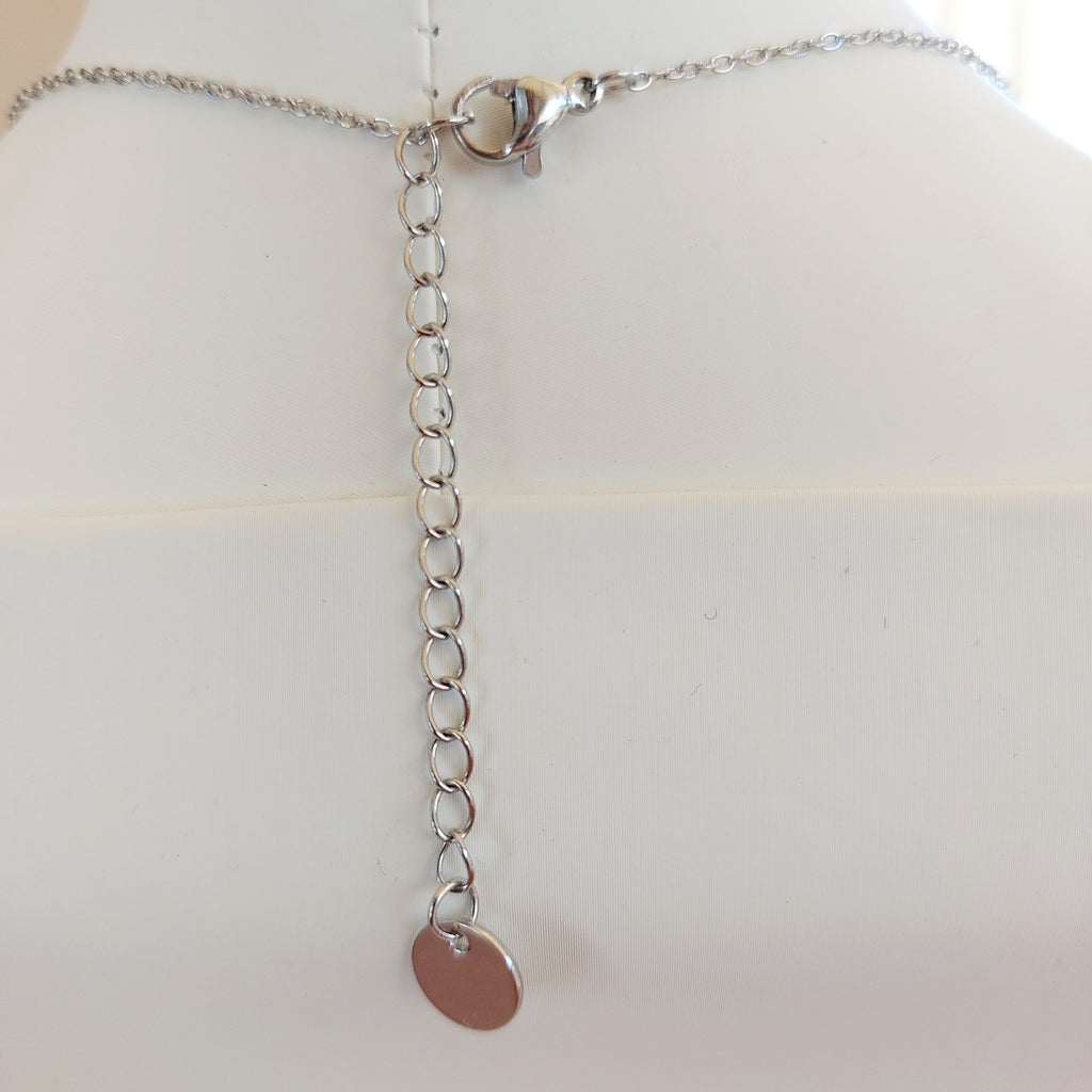 Collana Coniglietto in Acciaio Inossidabile – Argento