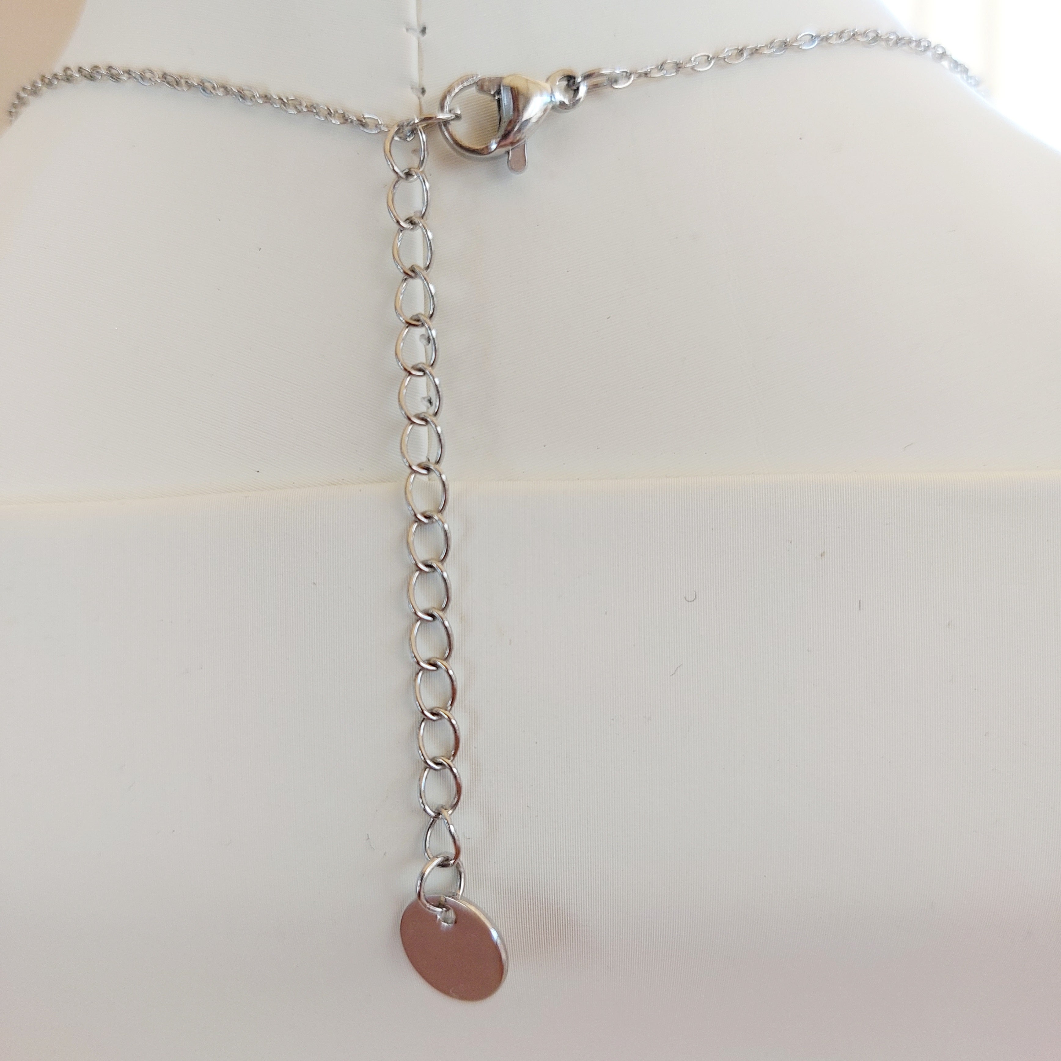 Collana Coniglietto in Acciaio Inossidabile – Argento