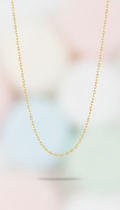 Collana a catena sottile elegante