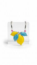 Collana statement pendente lemon elettrico